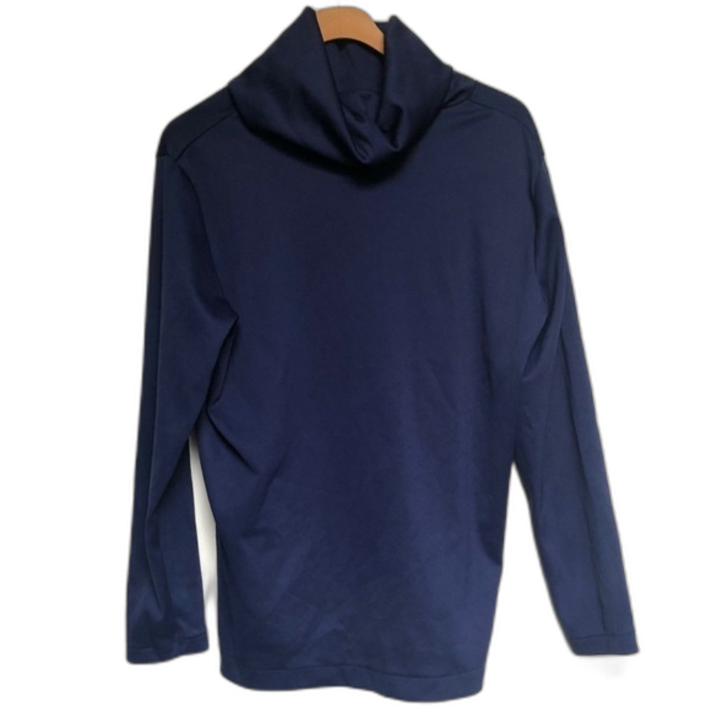 ADG Vintage Blue Turtleneck Top Size 6 Y2K Winter Capsule Wardrobe Chic